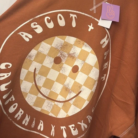 Orange Ascot + Hart Sweatshirt - Picture 2 of 6